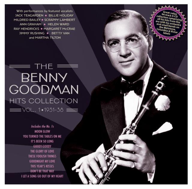 Benny Goodman - Benny Goodman Hits Collection Vol. 1 1931-38 (4CD) Music CD