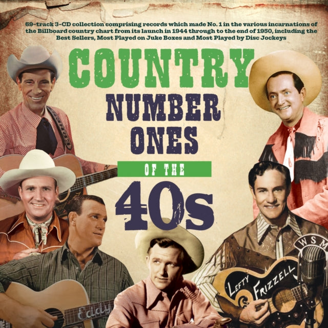 Various Artists - Country No. 1S Of The '40S (3CD) Music CD