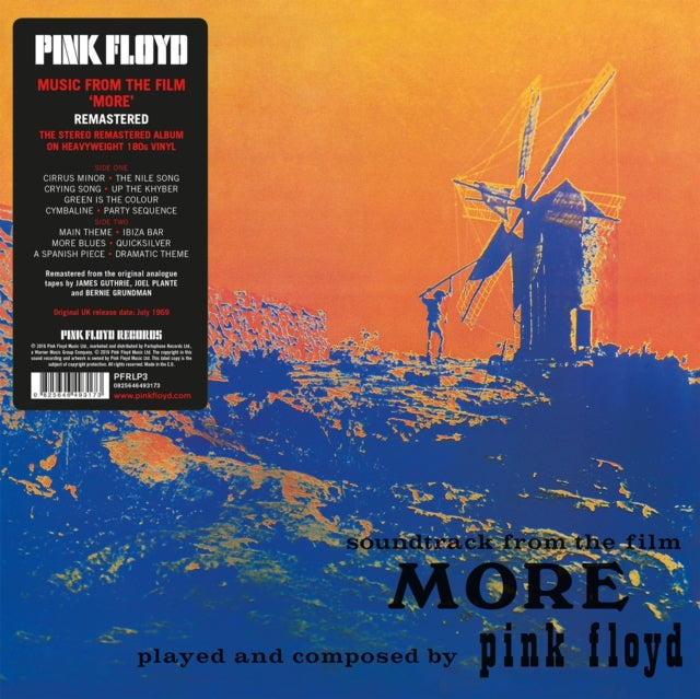 Pink Floyd - More (Ost) (2011 Remastered) - LP Vinyl Record