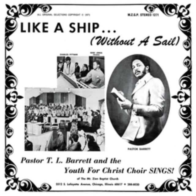 Pastor T.L. & The Youth For Christ Choir Barrett - Like A Ship (Without A Sail) - LP Vinyl Record