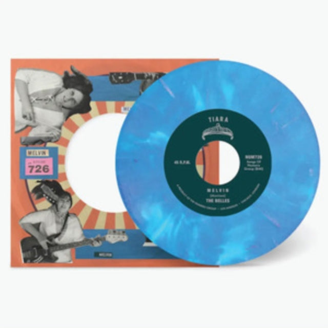 Belles - Melvin B/W Come Back (Blue & White Marble 7Inch) - 7 Inch Vinyl Record