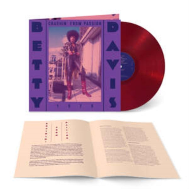 Betty Davis - Crashin From Passion (Red LP Vinyl) Vinyl Record