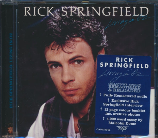 Rick Springfield - Living In Oz Music CD
