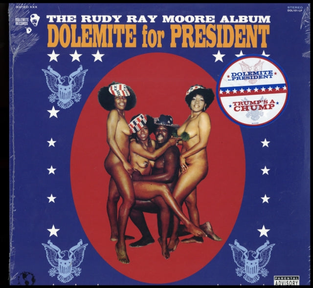 Rudy Ray Moore - Dolemite For President - LP Vinyl Record