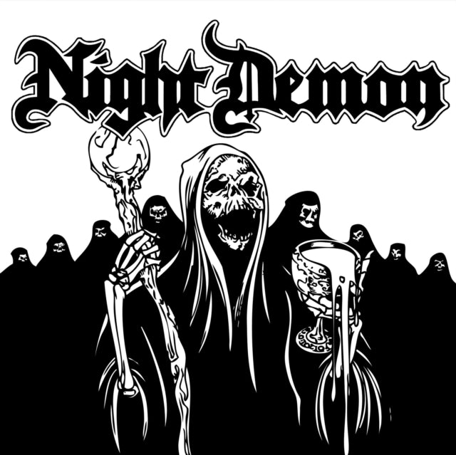 Night Demon - Night Demon (Deluxe/Reissue/Black & White Smash LP Vinyl) Vinyl Record