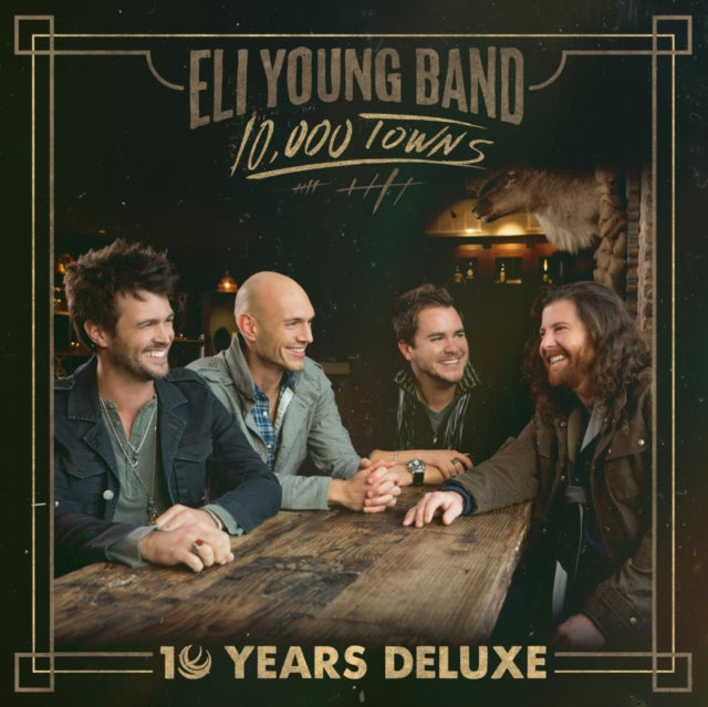 Eli Young Band - 10,000 Towns (10 Years Deluxe)(Gold Vinyl/2LP) Vinyl Record