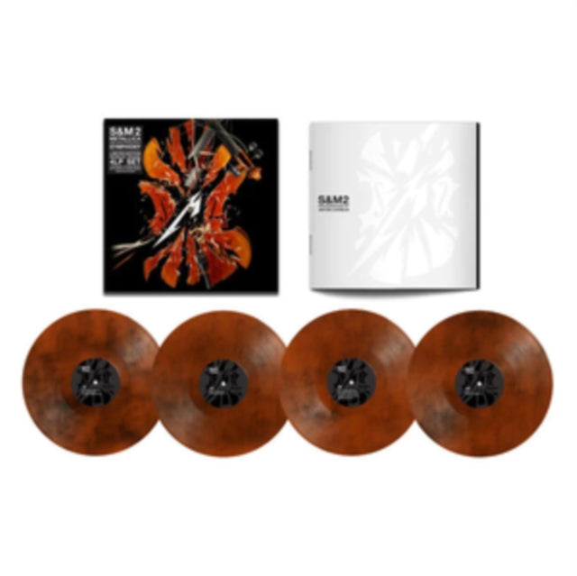 Metallica & San Francisco Symphony - S&M2 (4LP/Orange Vinyl/Dl Card) (I) Vinyl Record