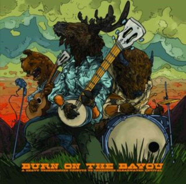 Various Artists - Burn On The Bayou: Heavy Underground Tribute To Creedence Clearwater Revival (3P) - LP Vinyl Record