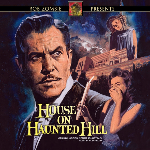 Various Artists - House On Haunted Hill - Von Dexter (2LP/Pink & Black Vinyl/180G) Vinyl Record