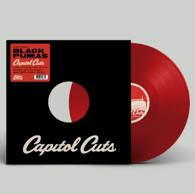 Black Pumas - Capitol Cuts - Live From Studio A (Red LP Vinyl) Vinyl Record