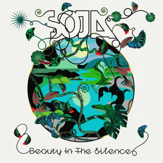 Soja - Beauty In The Silence (White With Green/Blue/Red Splatter LP Vinyl) Vinyl Record