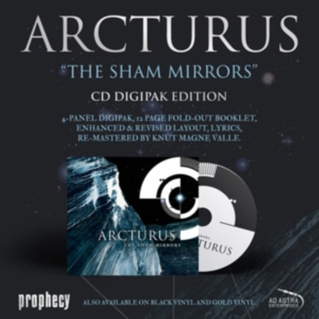 Arcturus - Sham Mirrors Music CD