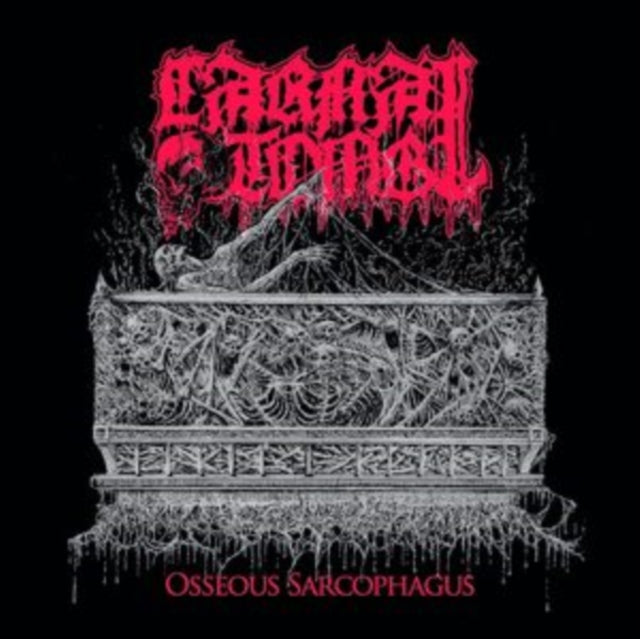 Carnal Tomb - Osseous Sarcophagus (Red LP Vinyl/Limited) Vinyl Record