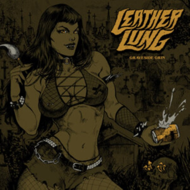 Leather Lung - Graveside Grin (Solid Yellow LP Vinyl) Vinyl Record