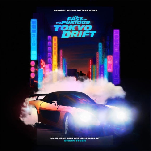 Brian Tyler - Fast & The Furious: Tokyo Drift (Original Score) (Orange & Black Vinyl/2LP) Vinyl Record