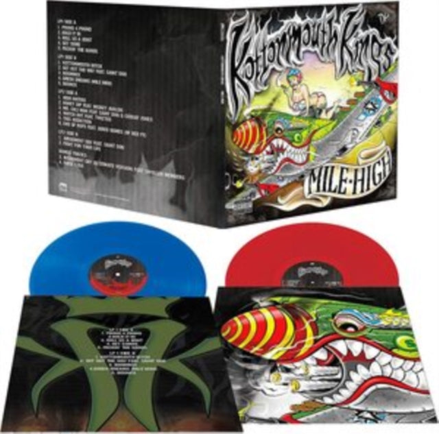 Kottonmouth Kings - Mile High (Red/Blue LP Vinyl) Vinyl Record