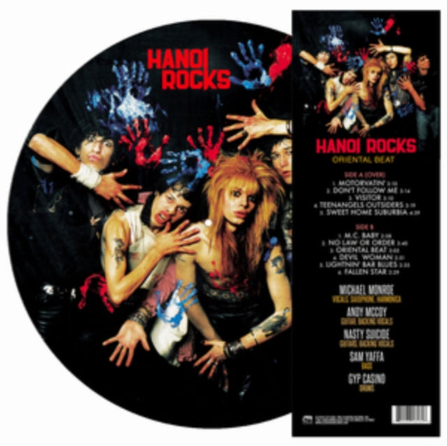 Hanoi Rocks - Oriental Beat - LP Vinyl Record
