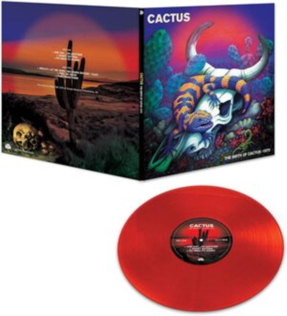 Cactus - Birth Of Cactus - 1970 (Red LP Vinyl) Vinyl Record