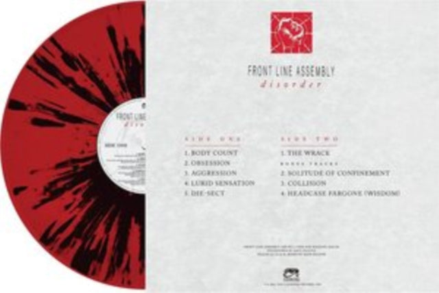 Disorder (Red & Black Splatter LP Vinyl) Vinyl Record