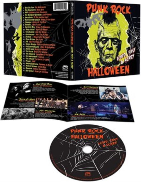 Punk Rock Halloween Artists - Punk Rock Halloween - Loud, Fast & Scary! Music CD