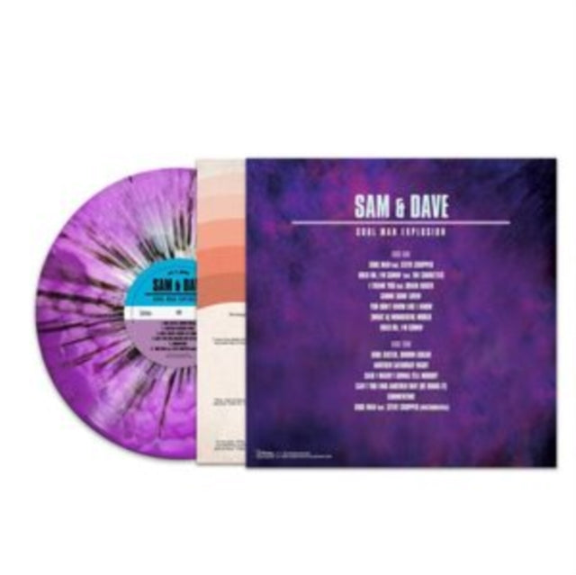 Sam & Dave - Soul Man Explosion (Purple Haze Splatter LP Vinyl) Vinyl Record