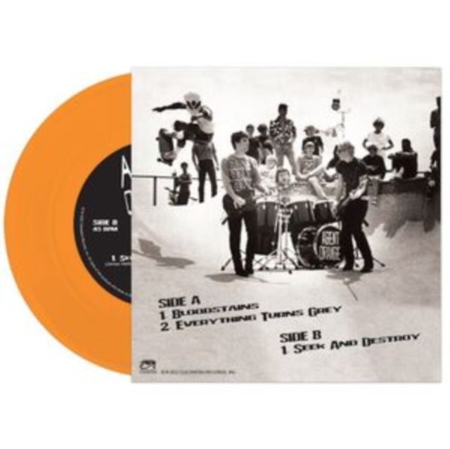 Agent Orange - Bloodstains (Orange 7Inch) - 7 Inch Vinyl Record