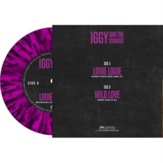 Iggy & The Stooges - Louie Louie (Black/Gold Splatter Vinyl) Vinyl Record