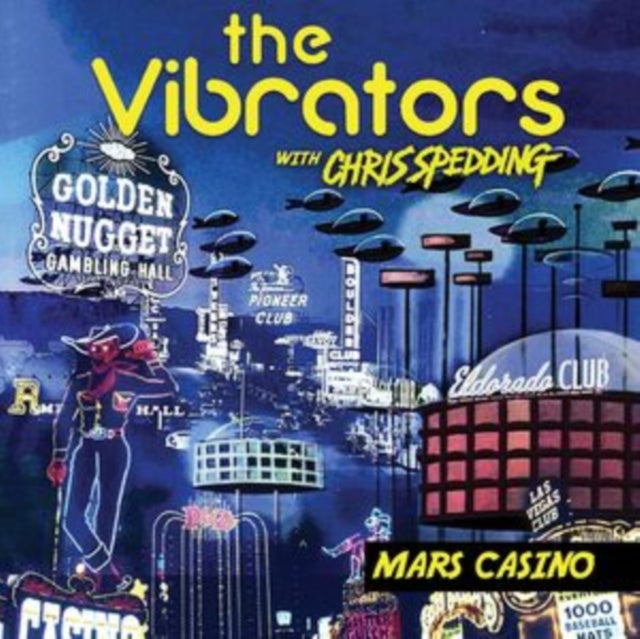 Vibrators; Chris Spedding - Mars Casino (Purple/Blue Haze Splatter LP Vinyl) Vinyl Record