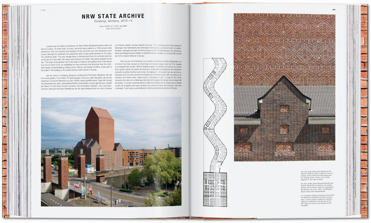 Contemporary Brick Buildings (German, French, English) Book