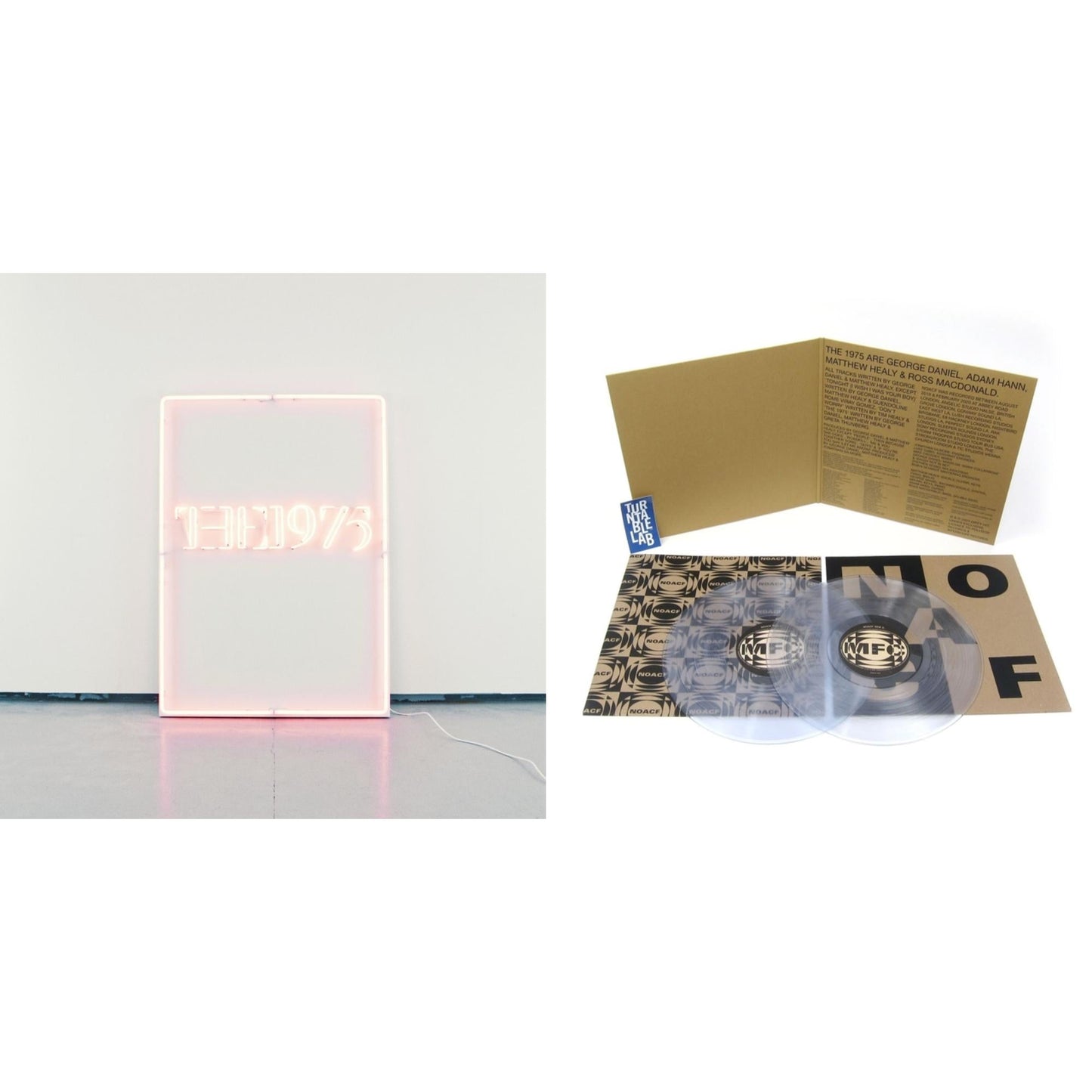 1975 - I Like It When You Sleep For You Are So Beautiful Yet So Unaware Of It & Notes On A Conditional Form (2LP/Clear Vinyl) (X)