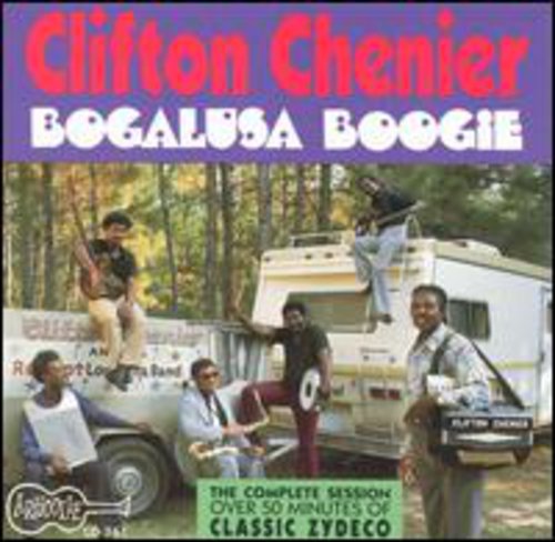 the album cover for Clifton Chenier - Bogalusa Boogie