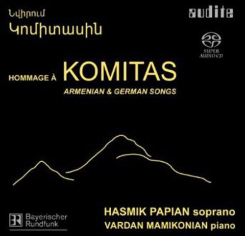 the album cover for K. Komitas - Homage to Komitas: Armenian & German Songs