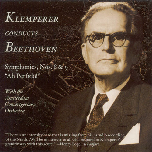 Beethoven / Klemperer - Klemperer Conducts Symphony 9 - Music CD