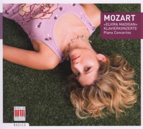 the album cover for W.A. Mozart - Piano Concertos 20 & 21