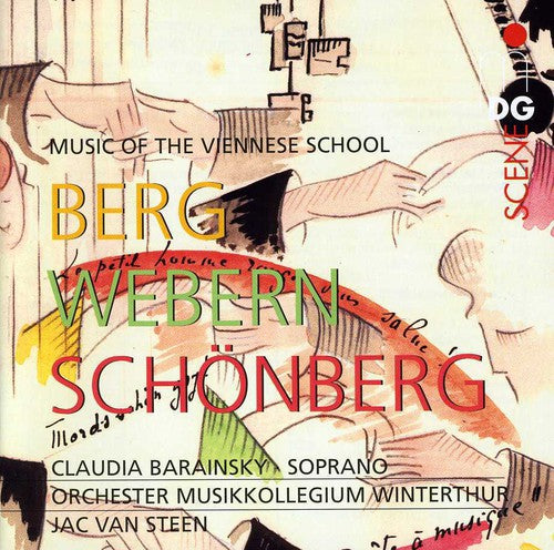 the album cover for Berg / Webern / Schoenberg / Barainsky / Steen - Music of the Second Viennese School