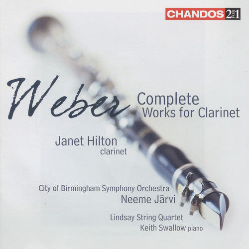 the album cover for Janet Hilton - Complete Clarinet Works