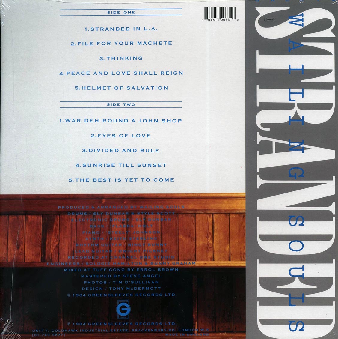 Wailing Souls - Stranded Vinyl Record