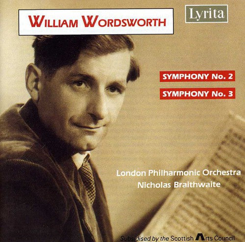 the album cover for Nicholas Braithwaite - Symphonies 2 & 3