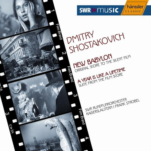 Shostakovich / Adomeit / Swr Radio Orch / Strobel - New Babylon & A Year Is Like A Lifetime - Music CD