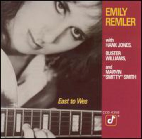 the album cover for Emily Remler - East to Wes
