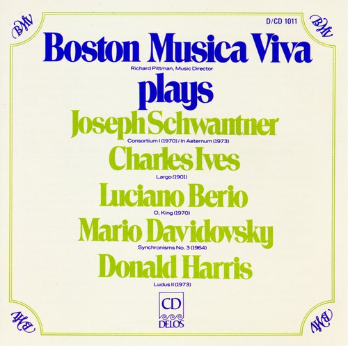 Boston Musica Viva / Pittman / Ives - Chamber Music - Music CD
