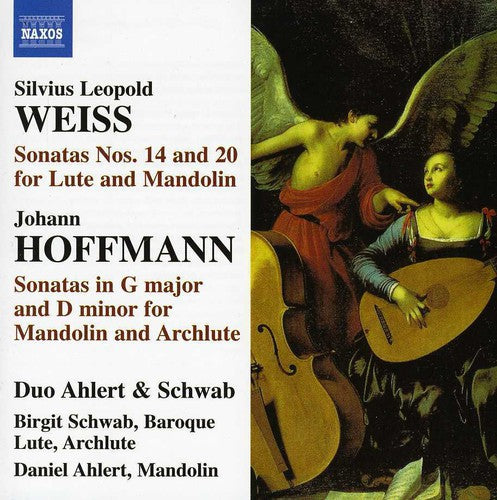 Weiss / Hoffmann / Schwab / Ahlert - Sonatas For Baroque Flute & Baroque Mandolin - Music CD