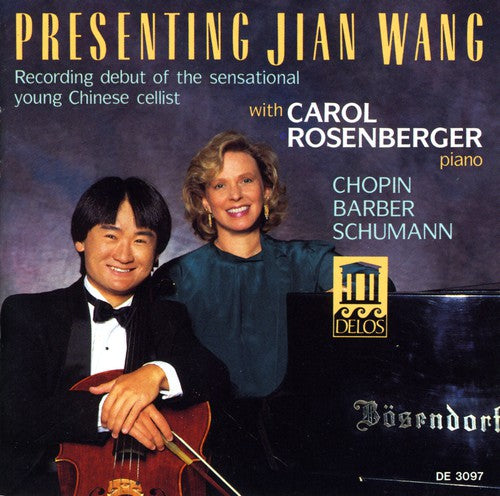 the album cover for Chopin/Barber/Schumann - Cello Works / Cello & Piano Works