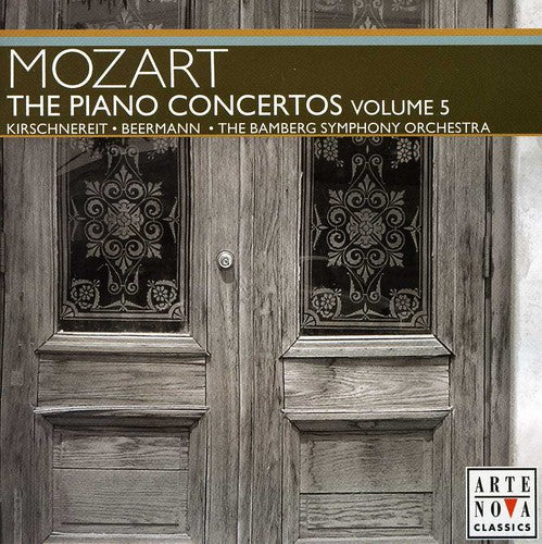 the album cover for W.A. Mozart - Piano Concertos 5