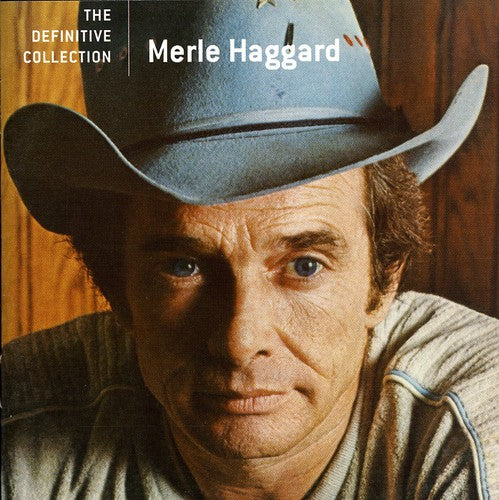 the album cover for Merle Haggard - Definitive Collection