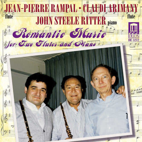 the album cover for Jean-Pierre Rampal - 75th Birthday Celebration Album