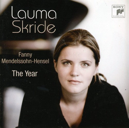 the album cover for Lauma Skride - Fanny Mendelssohn-Hensel: The Year