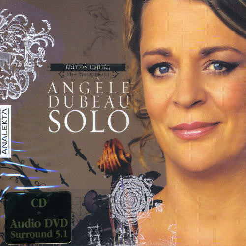the album cover for ANGELE DUBEAU - Solo