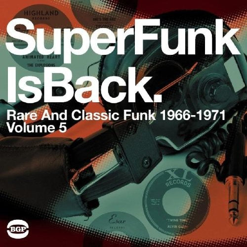 Various Artists - Super Funk Is Back Vol 5: Rare & Classic Fun Vinyl Record