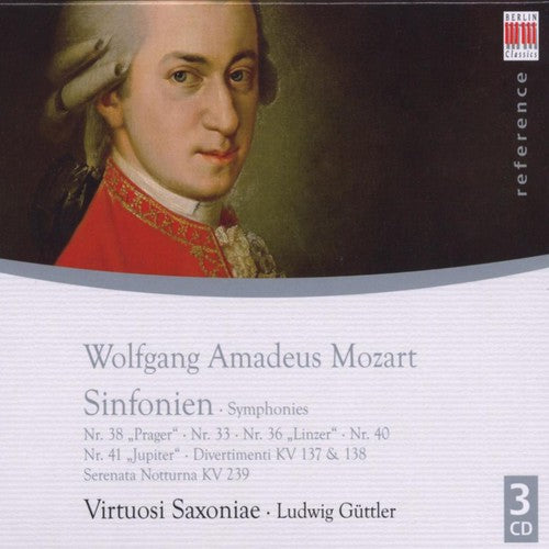 the album cover for W.A. Mozart - Symphonies